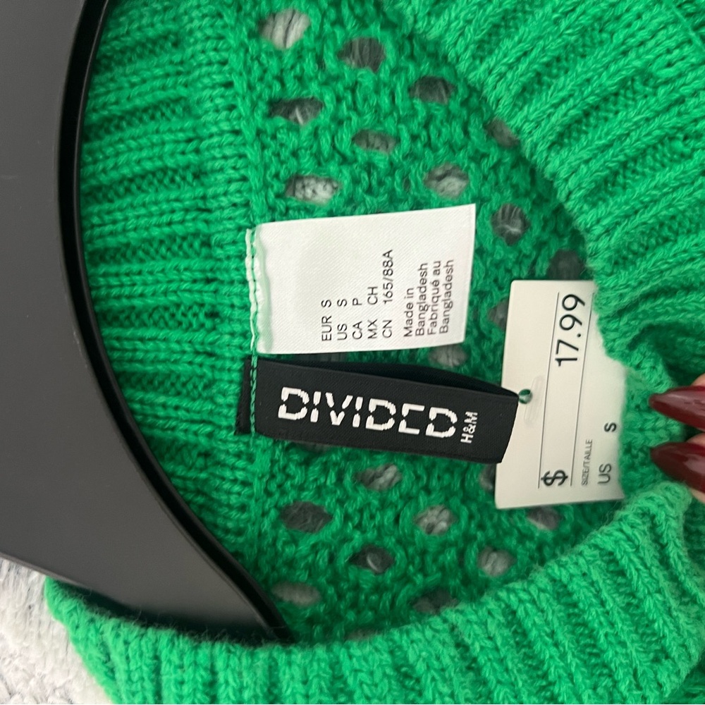 Green sweater